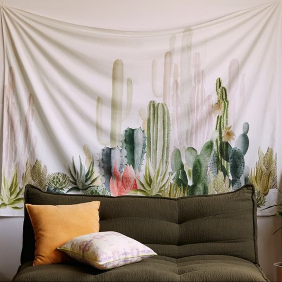 Urban Outfitters Other - Urban Outfitters Cactus Tapestry Wall Hanging